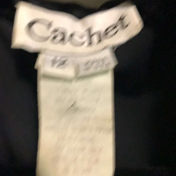 Elegant Black Gown with Jacket - Picture 6 of 8